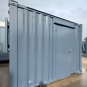 10ft × 8ft Shipping Container Office | Portable Anti-Vandal Building - M-W Containers