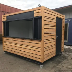 10ft x 8ft Cladded Food/Drink Outlet Shipping Containers - Colli Trans Containers
