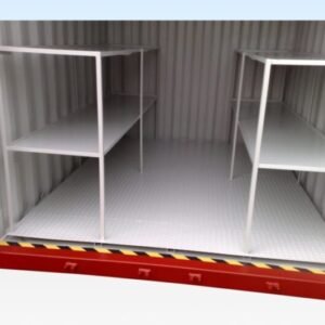 10Ft X 8Ft Flat Floor Bunded Store - First Choice Shipping Containers