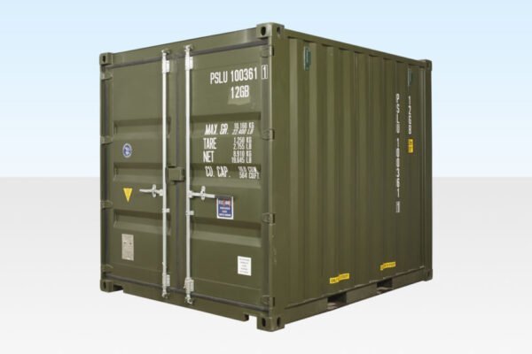 10Ft X 8Ft Shipping Container (One Trip) - Green - First Choice Shipping Containers 10Ft X 8Ft Shipping Container (One Trip) - Green - First Choice Shipping Containers