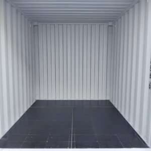 10Ft X 8Ft Shipping Container (One Trip) – White - Colli Trans Containers