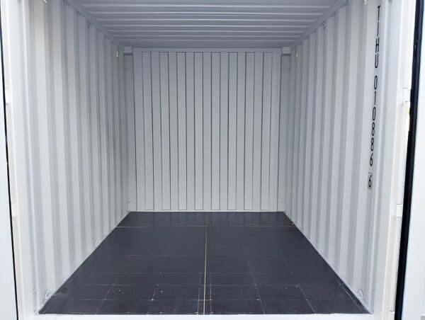 10Ft X 8Ft Shipping Container (One Trip) – White – Colli Trans Containers 10Ft X 8Ft Shipping Container (One Trip) – White - Colli Trans Containers