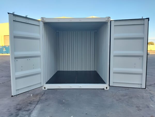 10Ft X 8Ft Shipping Container (One Trip) – White – Colli Trans Containers 10Ft X 8Ft Shipping Container (One Trip) – White - Colli Trans Containers