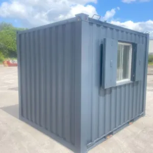 10x8 ft Small Office Container fully refurbished , high security - First Choice Shipping Containers