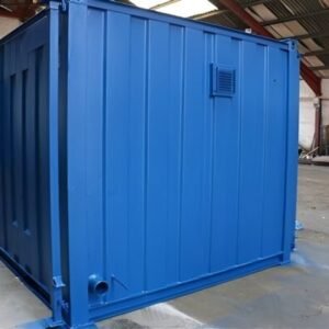 13ft x 9ft Site Office With Toilet Blue - Colli Trans Containers