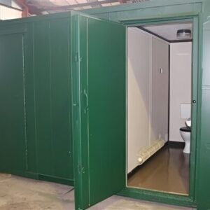 13ft x 9ft Site Office With Toilet - Colli Trans Containers