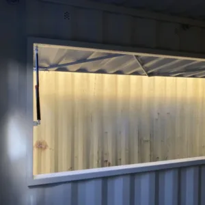 15ft Shipping ContainerBar/Kiosk/Stall/Pod - First Choice Shipping Containers