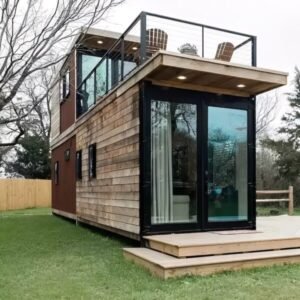 2 Story Shipping Container Home With Rooftop - Colli Trans Containers