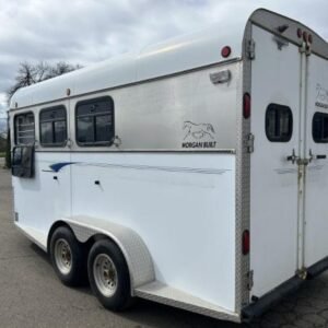 2000 Morgan Built 3 Horse Bumper Pull Horse Trailer
