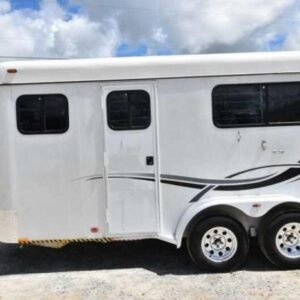 2002 Kiefer Built 2 Horse Bumper Pull