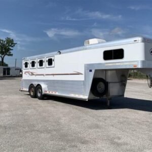 2007 4 Star 4 Horse Slant Gooseneck