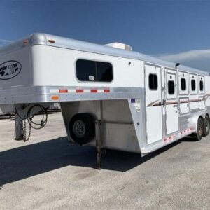2007 4 Star 4 Horse Slant Gooseneck