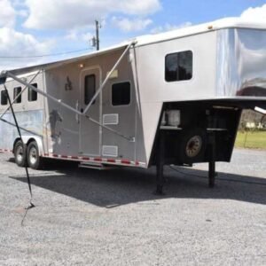 2007 American Spirit 8308LQ 3 Horse Trailer with 8' Short Wall