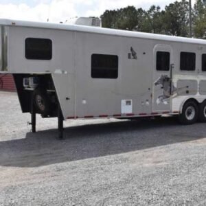 2007 American Spirit 8308LQ 3 Horse Trailer with 8' Short Wall