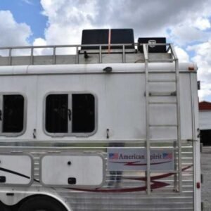 2007 American Spirit 8410GLQ 4 Horse Trailer with 10' Short Wall