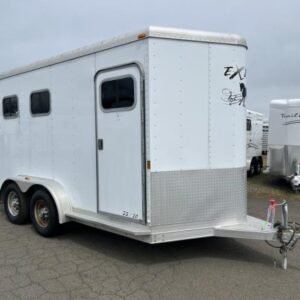 2007 Exiss 2 Horse Trailer