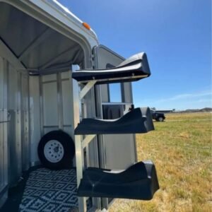 2008 Exiss Sport ES 30B 3 horse slant horse trailer