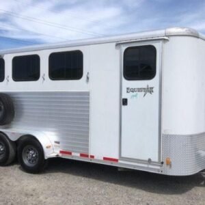 2010 Merhow 3 Horse Slant Load Bumper Pull