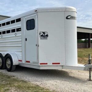 2013 model Cimarron 3 Horse Bumper Pull