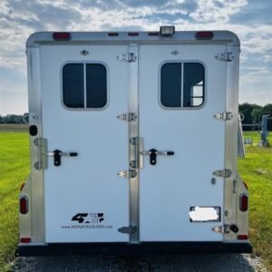 2015 4 Star 2 Horse Slant Load Bumper Pull