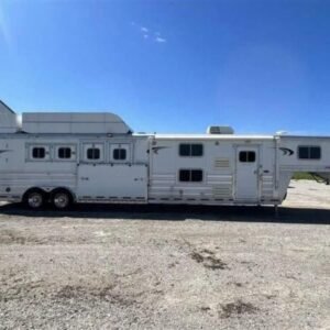 2016 Platinum 4 Horse Reverse Load Bunk Beds