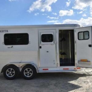 2018 Lakota 2HBPST 2 Horse Trailer
