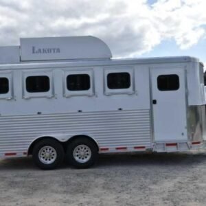 2018 Lakota 84HBPSL 4 Horse Trailer with 2' Short Wall