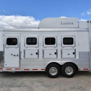 2018 Lakota 84HBPSL 4 Horse Trailer with 2' Short Wall