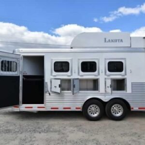 2018 Lakota 84HBPSL 4 Horse Trailer with 2' Short Wall