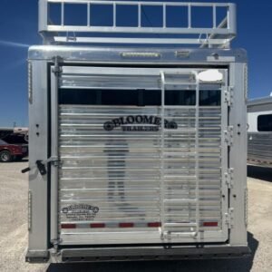 2020 Bloomer 4 Horse Stock Combo Trainer Tack Horse Trailer