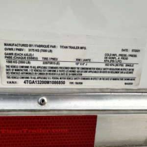 2021 Titan 2 Horse Trailer