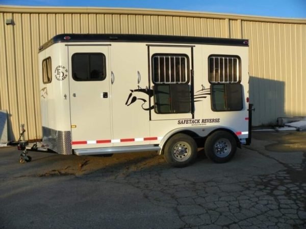 2022 Double D Reverse Slant 2 Horse Bumper Pull 2022 Double D Reverse Slant 2 Horse Bumper Pull
