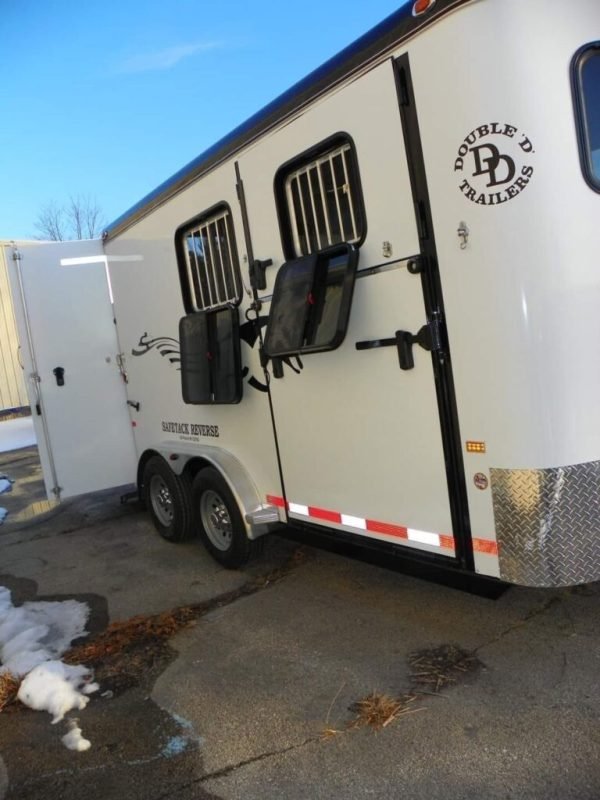 2022 Double D Reverse Slant 2 Horse Bumper Pull 2022 Double D Reverse Slant 2 Horse Bumper Pull