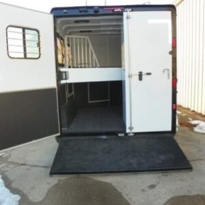 2022 Double D Reverse Slant 2 Horse Bumper Pull