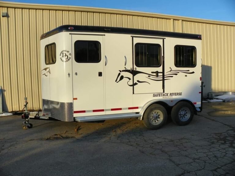 2022 Double D Reverse Slant 2 Horse Bumper Pull 2022 Double D Reverse Slant 2 Horse Bumper Pull