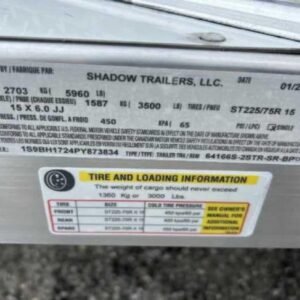 2023 Shadow 2HSSR 2 Horse Trailer