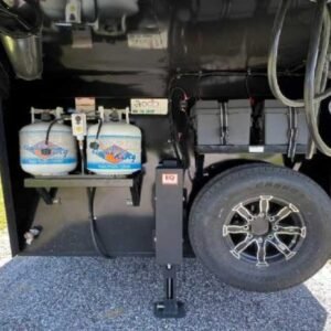 2024 Bison Trail Hand 708160 Stock Trailer with 8' Short Wall