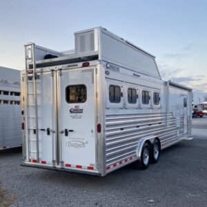 2024 Cimarron Trailers 8412 Outback Customs 4 Horse LQ