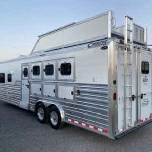 2024 Cimarron Trailers 8412 Outback Customs 4 Horse LQ