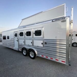 2024 Cimarron Trailers 8412 Outback Customs 4 Horse LQ