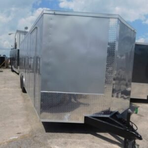 2024 Fast Cargo Silver Frost 8.5×28 Enclosed Trailer For Sale - Waitrosecowes Store