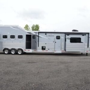 2024 LAKOTA BIG HORN 8417 DOUBLE SLIDE 4 HORSE TRAILER
