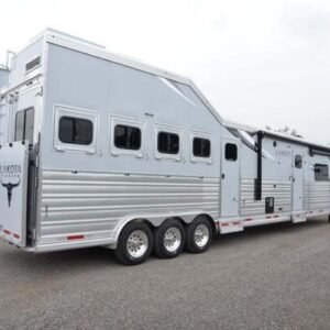 2024 LAKOTA BIG HORN 8417 DOUBLE SLIDE 4 HORSE TRAILER