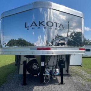 2024 Lakota Charger 8411RKGLQ 4 Horse Trailer with 11' Short Wall