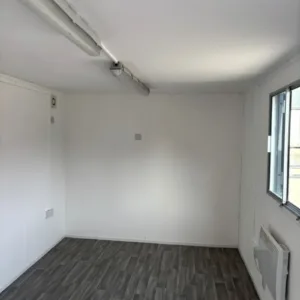 20ft Anti Vandal Office canteen with partition excellent condition any colour - First Choice Shipping Containers