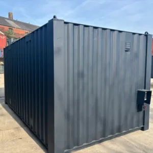 20ft Anti Vandal Office canteen with partition excellent condition any colour - First Choice Shipping Containers