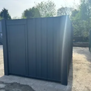 20ft Anti Vandal Office canteen with partition excellent condition any colour - First Choice Shipping Containers