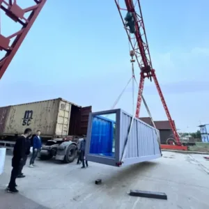 20ft Mobile Foldable Fully Automatic Container Swimming Pool - M-W Containers