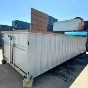 20ft Portable Container Swimming Pool | Caribbean Blue Outdoor Swimming Pool - M-W Containers