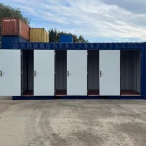 20ft Shipping Container Multi-unit Storage Solution - First Choice Shipping Containers